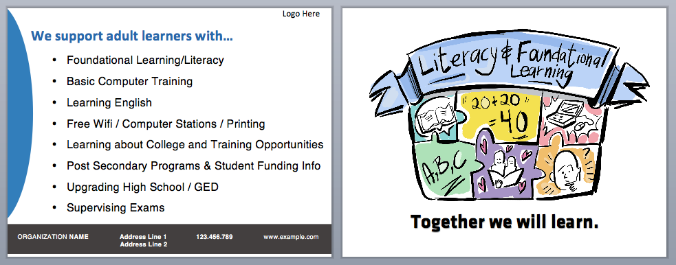 CALC Postcard Template
