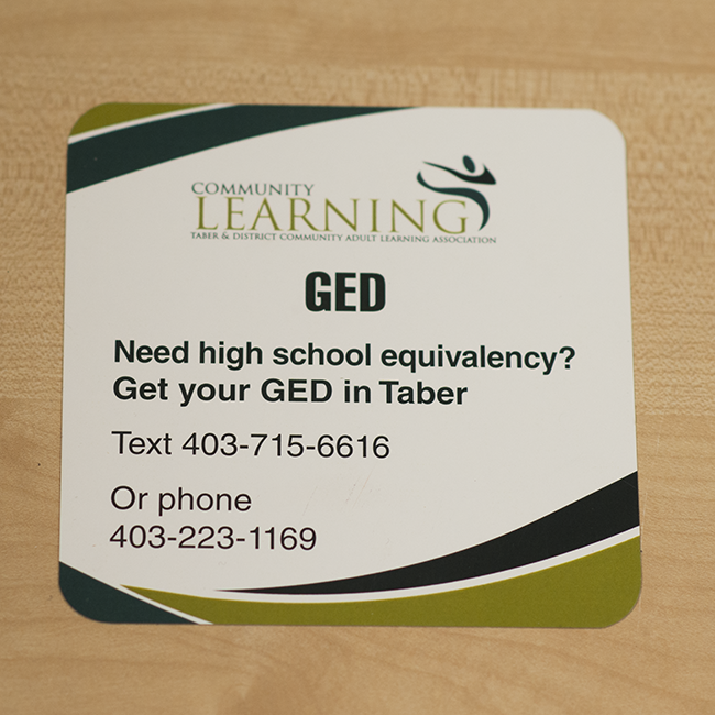 Taber GED Coaster
