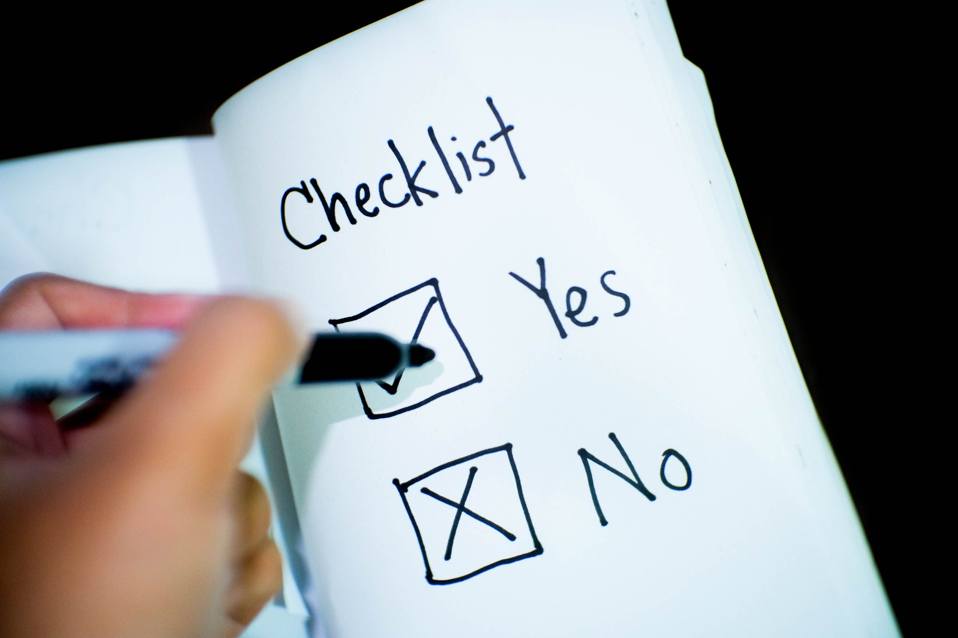 Checklist for Blog