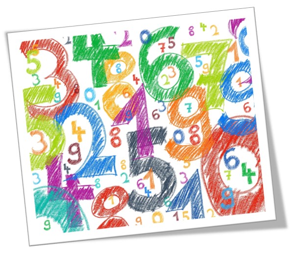 image of a pile of numbers